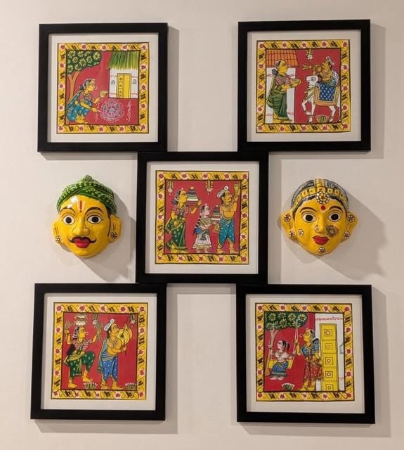 A studio work shared by the artist on Instagram